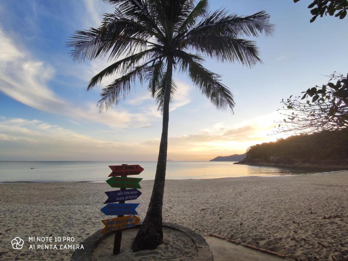 Linda Casa Praia De Pauba Em Condominio Sao Sebastiao  Buitenkant foto