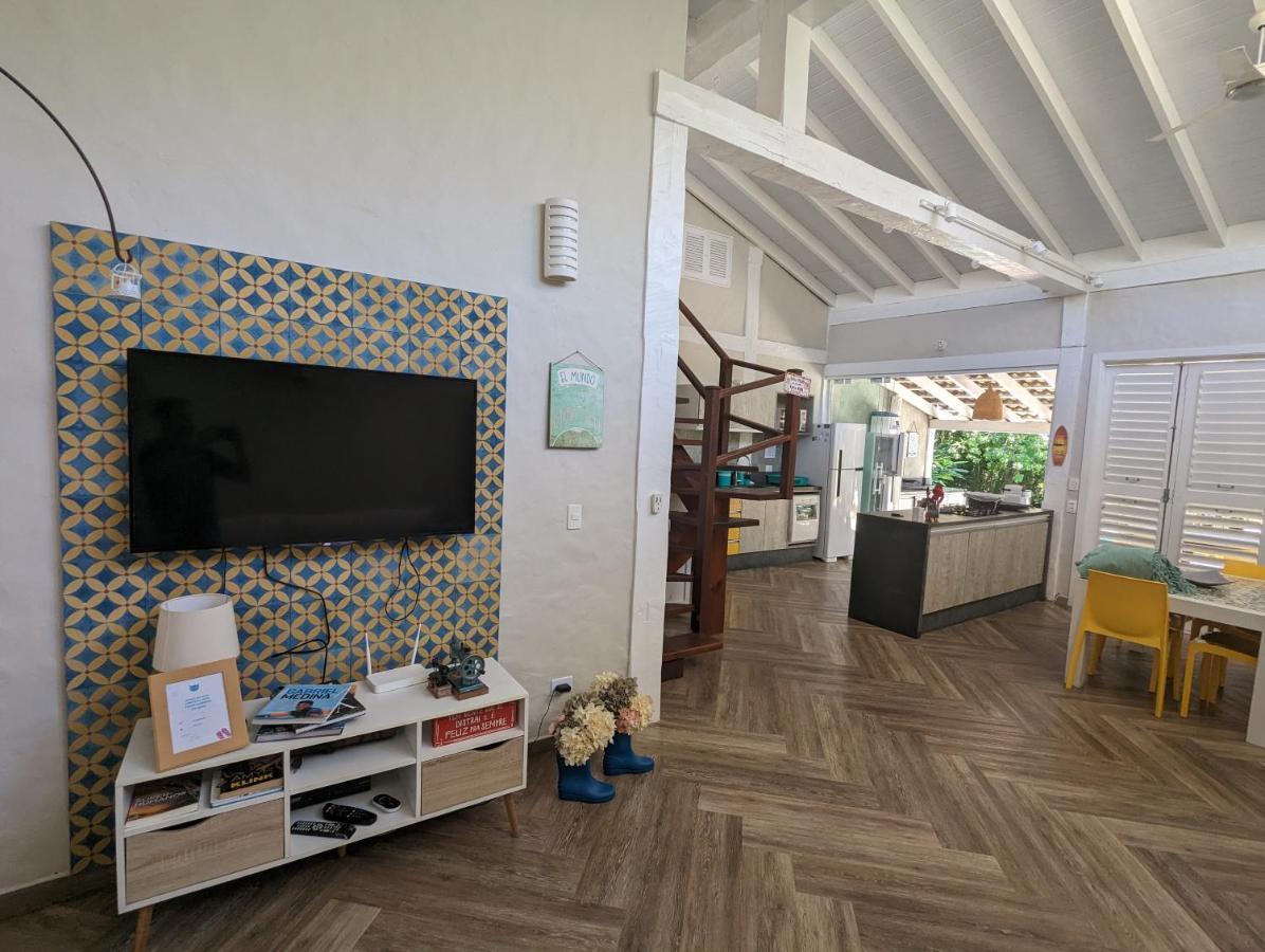 Linda Casa Praia De Pauba Em Condominio Sao Sebastiao  Buitenkant foto