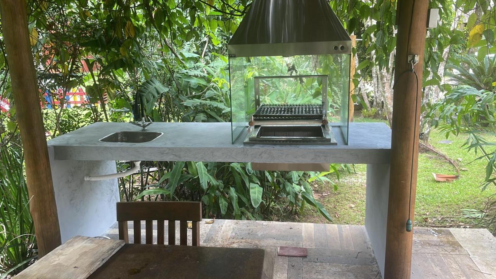 Linda Casa Praia De Pauba Em Condominio Sao Sebastiao  Buitenkant foto